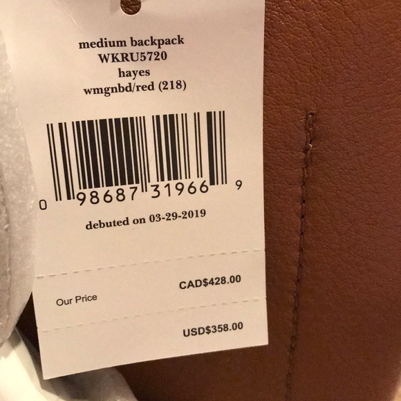 NWT Kate Spade Hayes Backpack - Picture 7 of 7